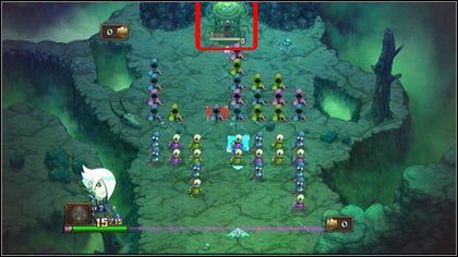 Aby uwolnić mężczyznę, musisz zniszczyć klatkę po drugiej stronie pola bitwy - Heresh (1) - Opis przejścia - Might & Magic: Clash of Heroes - PC - poradnik do gry