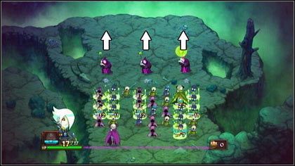 Aby to zrobić, musisz popchnąć przeciwników w otchłań - Heresh (2) - Opis przejścia - Might & Magic: Clash of Heroes - PC - poradnik do gry