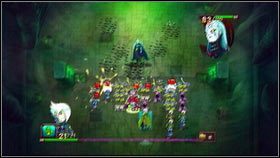 Po rzuceniu czaru, Ludmiła wróci na środek i zawinie się w kokon [1] - Heresh (2) - Opis przejścia - Might & Magic: Clash of Heroes - PC - poradnik do gry