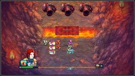 Twoim celem są trzy działa znajdujące się po drugiej stronie rzeki lawy [1] - Sheogh (1) - Opis przejścia - Might & Magic: Clash of Heroes - PC - poradnik do gry