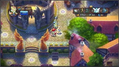 Sir Gerhardta (LVL 8) znajdziesz obok areny [M2 - Holy Griffin Empire - Zadania poboczne - Might & Magic: Clash of Heroes - PC - poradnik do gry