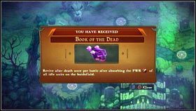 Gdy pokonasz Skeltona, wojownik opowie ci o skarbie, który ukryty jest pod