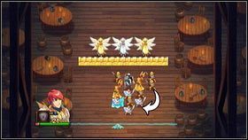 Białego Zbrojnego z prawej przesuń pod żółtą Kapłankę po lewej [1] - Holy Griffin Empire - Bitwy-zagadki - Might & Magic: Clash of Heroes - PC - poradnik do gry