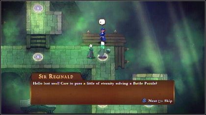 Znajdziesz go w prawym-górnym rogu katakumb [M3 - Heresh - Bitwy-zagadki - Might & Magic: Clash of Heroes - PC - poradnik do gry