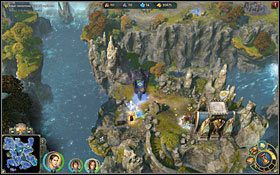 Otrzymamy spore znaleźne, w postaci kilku gryfów. - 1 misja - Źle się dzieje | Kampania Przystani w Might & Magic Heroes VI - Might & Magic: Heroes VI - poradnik do gry