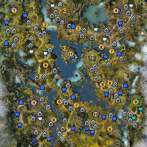 1 - lokacja startowa - 1 misja - mapy | Kampania Przystani w Might & Magic Heroes VI - Might & Magic: Heroes VI - poradnik do gry