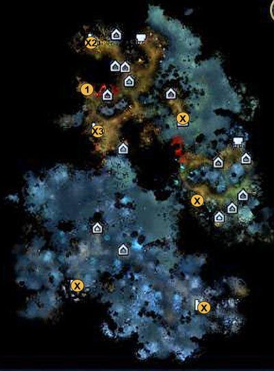 1 - gobliny (Złodzieje jaj) - 1 misja - mapy | Kampania Przystani w Might & Magic Heroes VI - Might & Magic: Heroes VI - poradnik do gry