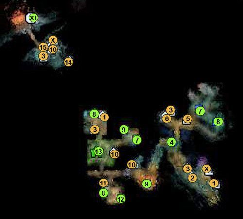 1 - ślepa kapłanka (w następnej bitwie podnosi przeznaczenie bohatera o 5 - 2 misja - mapy | Kampania Przystani w Might & Magic Heroes VI - Might & Magic: Heroes VI - poradnik do gry