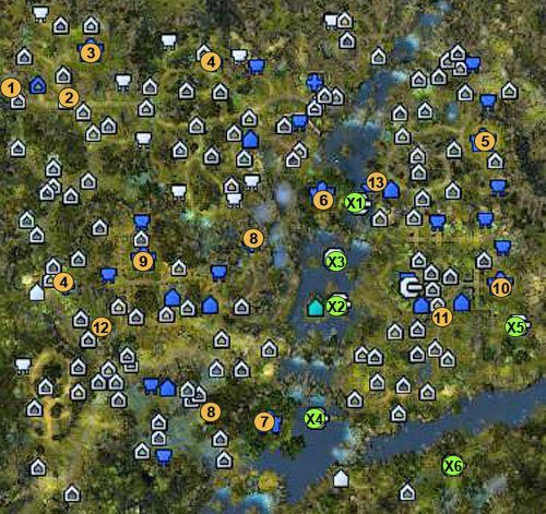 1 - lokacja startowa - 3 misja - mapy | Kampania Przystani w Might & Magic Heroes VI - Might & Magic: Heroes VI - poradnik do gry