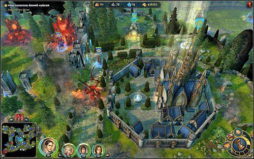 Tylko Anton może obronić oblężoną stolicę. - 4 misja - Bitwa przegrana i wygrana | Kampania Przystani w Heroes VI - Might & Magic: Heroes VI - poradnik do gry