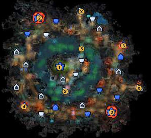 1 - pałac cesarzowej (Przepowiednia) - 4 misja - mapy | Kampania Przystani w Might & Magic Heroes VI - Might & Magic: Heroes VI - poradnik do gry