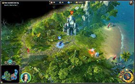 Na północy wróg zbudował dwa forty. - 1 misja - Wściekłość i grząskość | Kampania Świątyni w Might & Magic Heroes VI - Might & Magic: Heroes VI - poradnik do gry