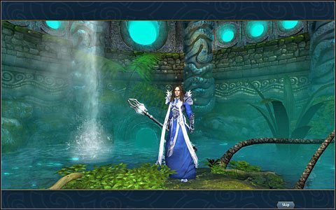 Nasza heroina otrzyma nowe szaty - przynajmniej nie będzie trzeba chodzić z nią na zakupy. - 1 misja - Wściekłość i grząskość | Kampania Świątyni w Might & Magic Heroes VI - Might & Magic: Heroes VI - poradnik do gry