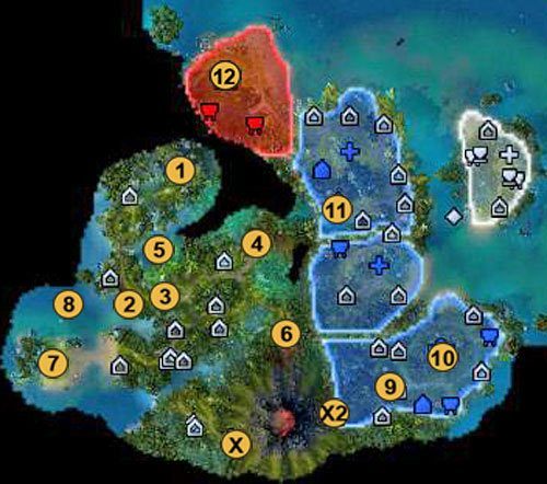 1 - gwardziści - 1 misja - mapy | Kampania Świątyni w Might & Magic Heroes VI - Might & Magic: Heroes VI - poradnik do gry