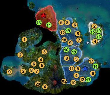 1 - świątynia zadumy (w następnej walce bohater otrzymuje premię +10 do inicjatywy i +5 do siły ataku - 1 misja - mapy | Kampania Świątyni w Might & Magic Heroes VI - Might & Magic: Heroes VI - poradnik do gry