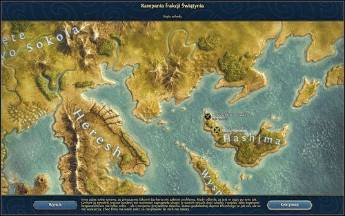 Wyruszamy w głąb wyspy. - 2 misja - Kręte schody | Kampania Świątyni w Might & Magic Heroes VI - Might & Magic: Heroes VI - poradnik do gry