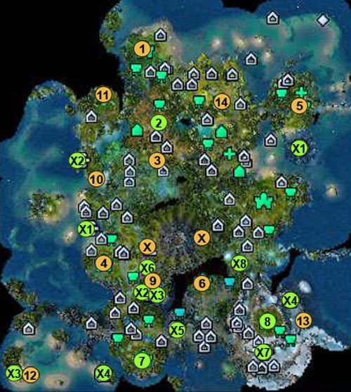 1 - lokacja startowa - 2 misja - mapy | Kampania Świątyni w Might & Magic Heroes VI - Might & Magic: Heroes VI - poradnik do gry