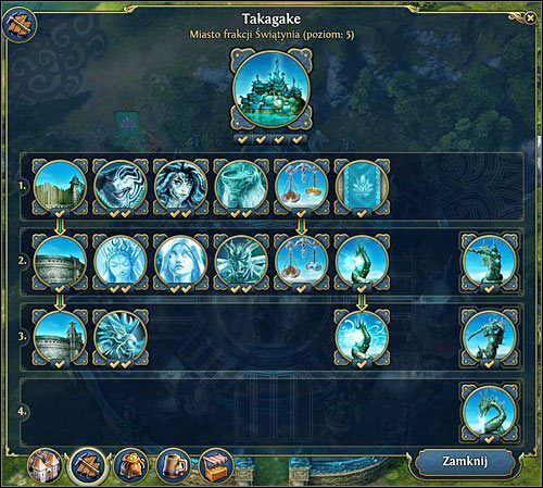Pełna rozbudowa miasta zajmuje naprawdę sporo czasu. - Rozwój miasta w Might & Magic Heroes VI | Świątynia - Might & Magic: Heroes VI - poradnik do gry