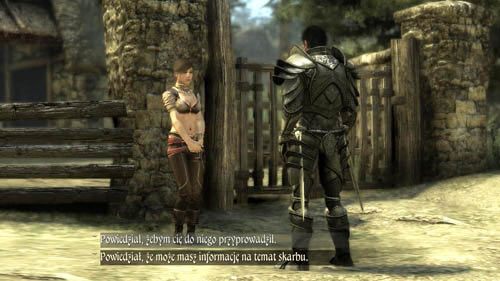 Możesz przeszukać zamknięte skrzynie w jej pracowni - Intryga kochanków (1/2) - Two Worlds II: Pirates of The Flying Fortress - poradnik do gry