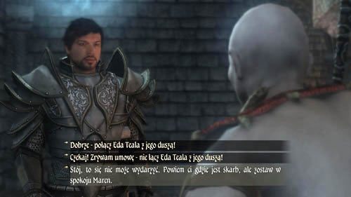 Po wybraniu pierwszej opcji staniesz do walki z Tornakiem - Intryga kochanków (2/2) - Two Worlds II: Pirates of The Flying Fortress - poradnik do gry