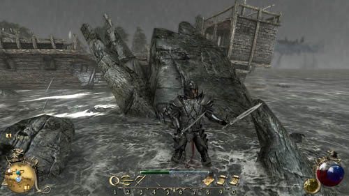 Dzięki nim dostaniesz się na pierwszą część wraku - Dzienniki kapitańskie - Tom I - Two Worlds II: Pirates of The Flying Fortress - poradnik do gry