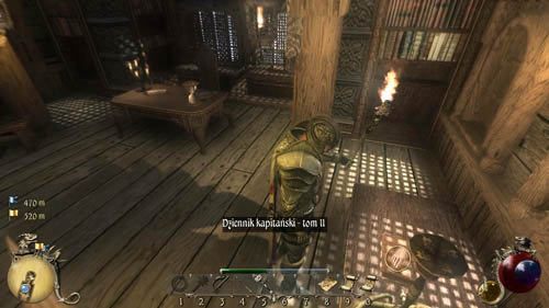 Kapitan nie zareaguje ani na włamanie, ani na zabranie dziennika (lub go po prostu nie będzie) - Dzienniki kapitańskie - Tom II - Two Worlds II: Pirates of The Flying Fortress - poradnik do gry