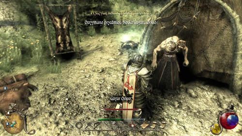 Dostaniesz od niego Notkę Galara Orkso, którą przeczytaj, po czym pomów z nim ponownie, a otrzymasz trzy Świeże udźce - Varn przewodnik - Two Worlds II: Pirates of The Flying Fortress - poradnik do gry