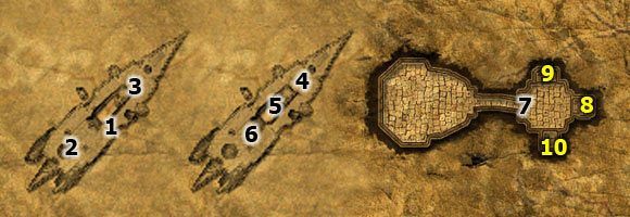 To zadanie zaczniesz przy Geoffreyu w [1] - Podświadomość, Świadomość (1/2) - Two Worlds II: Pirates of The Flying Fortress - poradnik do gry