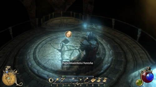 Teraz musisz skierować się z powrotem na schody w [3], a potem do wrót w [6] - Podświadomość, Świadomość (1/2) - Two Worlds II: Pirates of The Flying Fortress - poradnik do gry