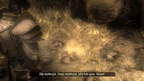 Udaj się do [3], a zauważysz Nanooka rozmawiającego ze swoim ojcem - Podświadomość- Konflikt pokoleniowy - Two Worlds II: Pirates of The Flying Fortress - poradnik do gry