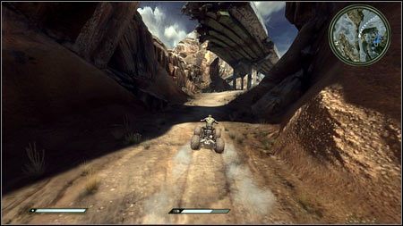 Dostaniesz się w ten sposób do pierwszego pomieszczenia i będziesz mógł wyjść na zewnątrz - Wyeliminuj bandytów | Opis przejścia Rage 1 - Rage - poradnik do gry