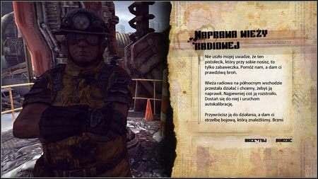 Zgódź się na takie warunki, a następnie wróć do Riktera - Zaopatrzenie Medyczne | Opis przejścia Rage 1 - Rage - poradnik do gry