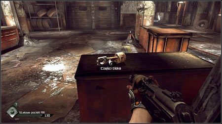 Na szafce po drugiej stronie znajdziesz części tłoka, które są ostatnim elementem potrzebnym do naprawy buggy - Brakujące części / Znajdź części buggy (2) | Opis przejścia Rage 1 - Rage - poradnik do gry