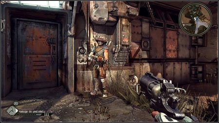 Przeciwnicy przestaną cię gonić, jak tylko wjedziesz na terytorium niedaleko miasta - Wiadomość Dana | Opis przejścia Rage 1 - Rage - poradnik do gry