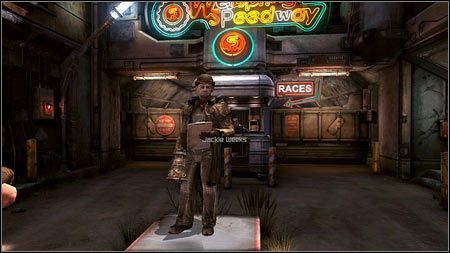 Po krótkiej wymianie zdań, zagadaj do stojącego niedaleko Jackie Weeksa, a następnie do Wąskiego - Buggy się zbroi | Opis przejścia Rage 1 - Rage - poradnik do gry