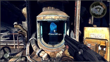 Chwilę później tuż obok pojawi się próbka feltrytu, którą musisz zabrać i zawieść z powrotem do burmistrza - Burmistrz wzywa / Feltrytowy Krater | Opis przejścia Rage 1 - Rage - poradnik do gry