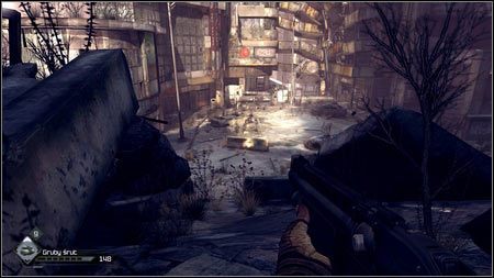 Po zebraniu wszystkiego, wróć na górę i udaj się na plac po lewej - Ulepszenie Defibrylatora (1) | Opis przejścia Rage 1 - Rage - poradnik do gry