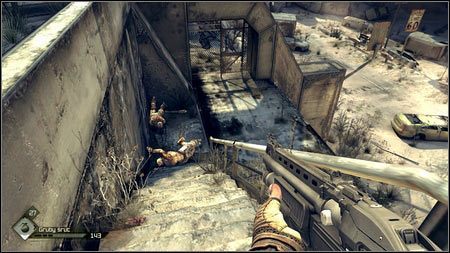 Na dole czekają cię kolejne walki z mutkami - Ulepszenie Defibrylatora (2) | Opis przejścia Rage 1 - Rage - poradnik do gry