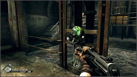 Po zakończeniu strzelaniny, udaj się do pomieszczenia na końcu tunelu - Władca studni / Przejęta studnia | Opis przejścia Rage 1 - Rage - poradnik do gry