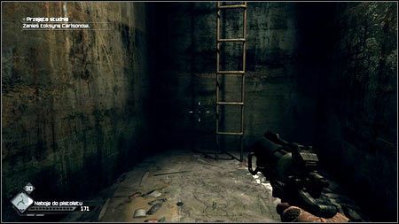 Wspinając się po pobliskich schodach, dotrzesz do drabiny prowadzącej do Wellspring - Władca studni / Przejęta studnia | Opis przejścia Rage 1 - Rage - poradnik do gry