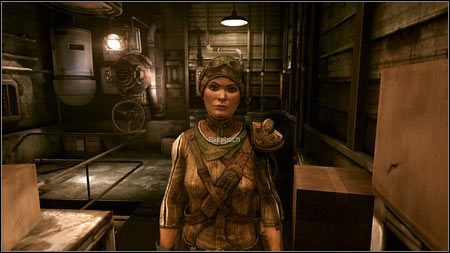 Elizabeth zaprowadzi cię na tyły baru i zleci pierwsze zadania - Uwolnij kapitana Marshalla (1) | Opis przejścia Rage 1 - Rage - poradnik do gry