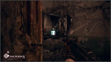 Schowany za ścianą zabij zbliżającego się strażnika, a następnie przejdź na drugi koniec wnęki - Uwolnij kapitana Marshalla (2) | Opis przejścia Rage 1 - Rage - poradnik do gry