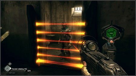 Po zabiciu ostatniego przeciwnika, zejdź na dół i uwolnij uwięzionego kapitan - Uwolnij kapitana Marshalla (2) | Opis przejścia Rage 1 - Rage - poradnik do gry