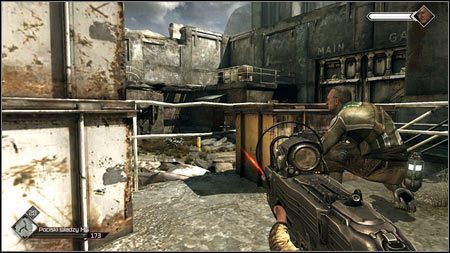 Po dotarciu na dziedziczeń, ponownie pojawią się strażnicy - Uwolnij kapitana Marshalla (2) | Opis przejścia Rage 1 - Rage - poradnik do gry