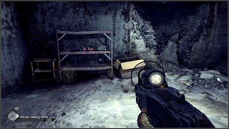 Po dotarciu na miejsce idź cały czas prosto - Zaginione dane badawcze | Opis przejścia Rage 1 - Rage - poradnik do gry