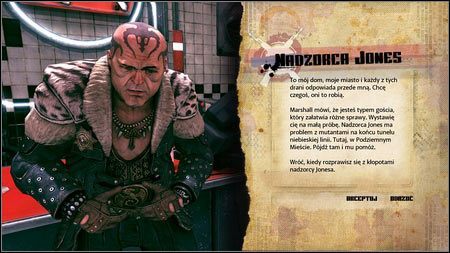 Pierwsze co musisz zrobić, to spotkać się z Redstonem - Powiększanie wpływów | Opis przejścia Rage 1 - Rage - poradnik do gry