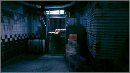 Na prawo od niego znajdziesz drzwi, które możesz otworzyć przy pomocy gryzarki - Nadzorca Jones / Ekspansja mutantów (1) | Opis przejścia Rage 1 - Rage - poradnik do gry