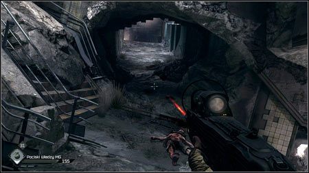 Tunel zaprowadzi cię na duży plac, gdzie rozpocznie się zmasowany atak mutantów - Nadzorca Jones / Ekspansja mutantów (2) | Opis przejścia Rage 1 - Rage - poradnik do gry