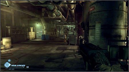 Zostaniesz tam zaatakowany przez Gadżeciarza z karabinem maszynowym i kilkoma pomocnikami - Cena potęgi (1) | Opis przejścia Rage 1 - Rage - poradnik do gry