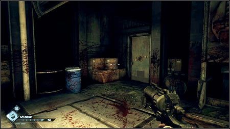 Gdy wreszcie oczyścisz teren, otwórz za pomocą gryzarki pobliskie drzwi - Cena potęgi (2) | Opis przejścia Rage 1 - Rage - poradnik do gry